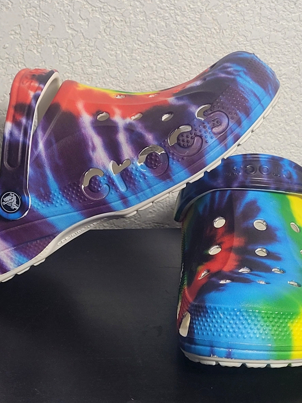 Crocs Classic Tie-Dye Clogs Women Size 9 Men Size 7 NWOT